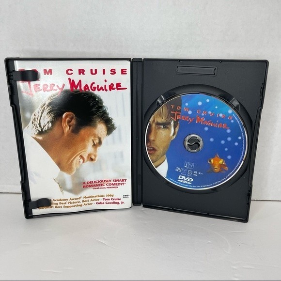 Jerry MaGuire DVD Romcom 90s Deluxe Wide Screen Romantic Comedy Tom Cruise - Picture 8 of 10
